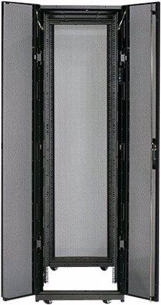 Produktbild APC NetShelter SX - Schrank - Schwarz - 48U - 48.3 cm (19") (48 HE, 19 Zoll Rack)