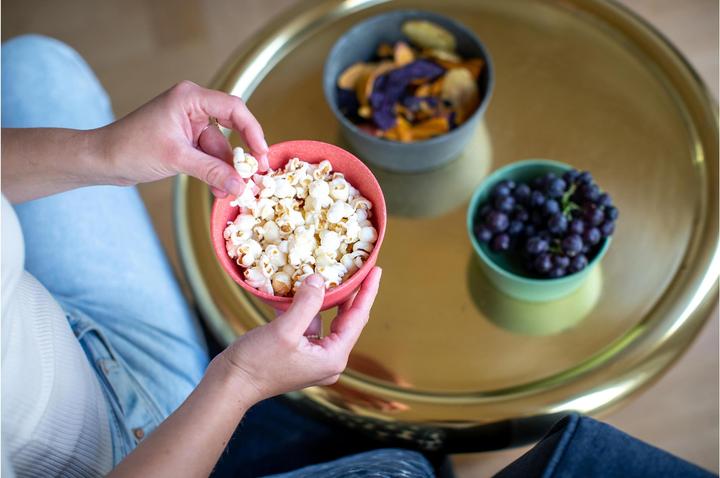 Actual product image Koziol Bowl Connect 400 ml, 2 pieces, Red (12.30 cm, 0.40 l, 2 x)