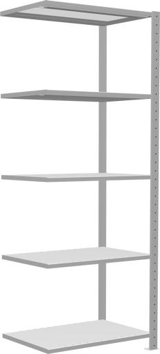 Actual product image Schulte Lagertechnik MULTIplus250 boltless add-on bay system with length bolts