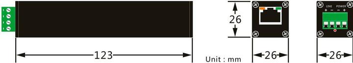 Produktbild Allnet Medien Konverter Netzwerk & PoE over 2 Wire Set AF "ALL-MC302P2WIRE-Set" inkl. externes Netzt