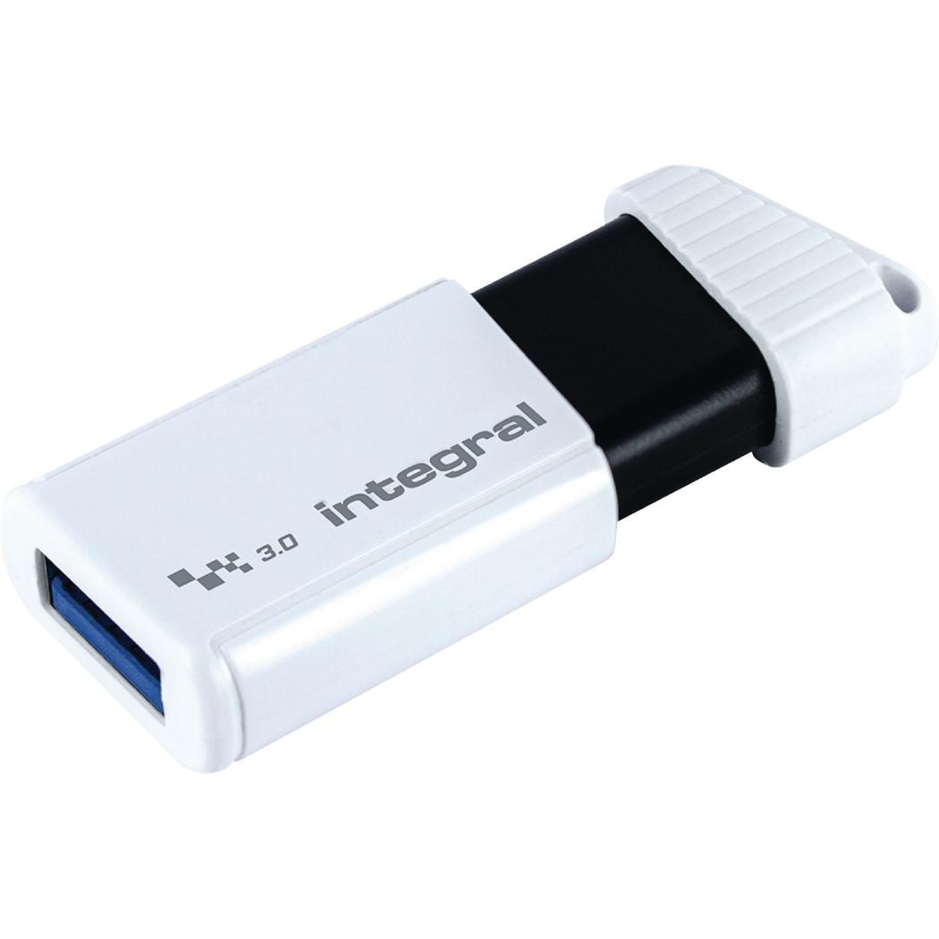 Integral Memory Turbo (256 GB, USB 3.2), USB Stick, Weiss