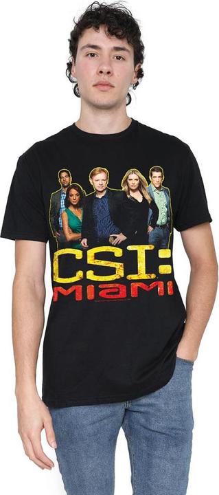 Actual product image CSI: Miami Mens Cast T-Shirt (5XL)