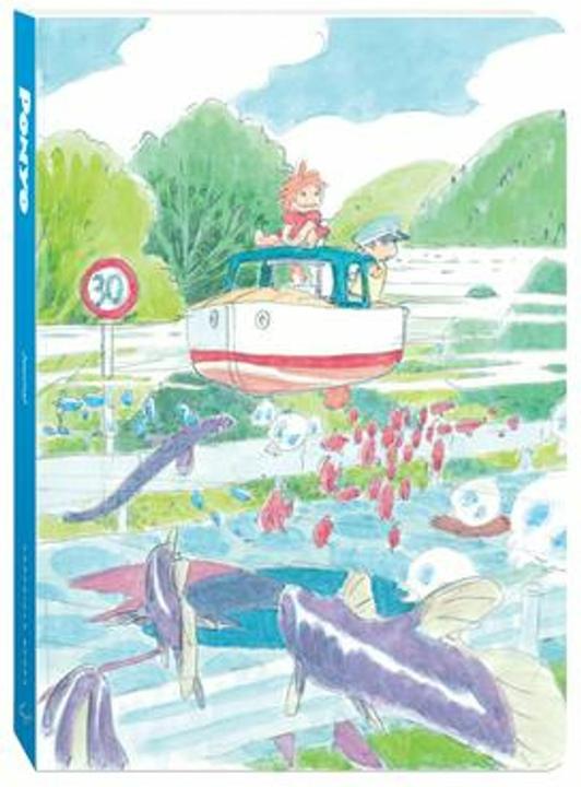 Abrams & Chronicle Ponyo - Das grosse Abenteuer am Meer Skizzenbuch Ponyo & Sosuke Flexi (Weicher Einband)