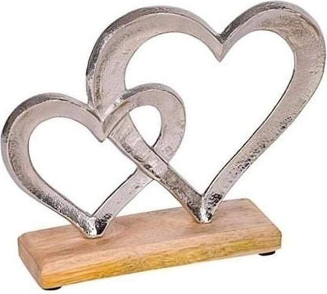 Actual product image Chalet Heart stand 20 x 5 x 16.5 cm