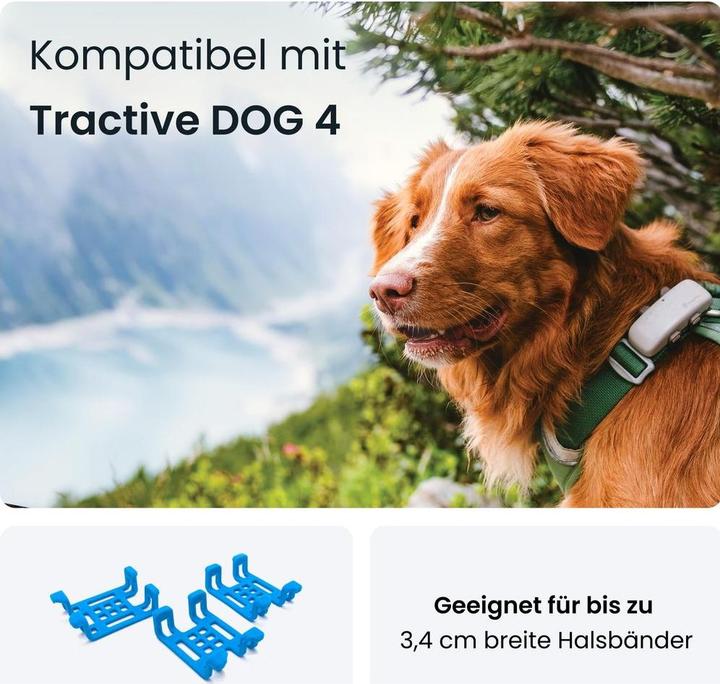 Actual product image Tractive GPS DOG 4 - Rubber Clips XL (3 pcs.) (Dog)