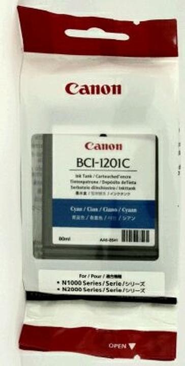 Produktbild Canon BCI-1201 - 80 ml - Cyan - Original - Tintenbehälter (C)