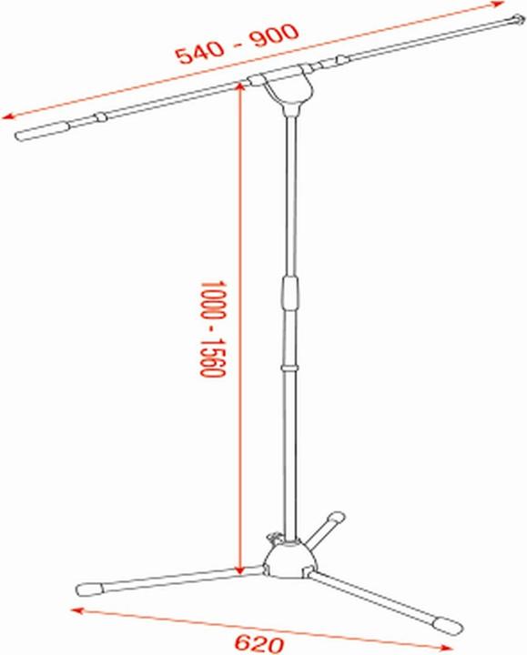 Produktbild DAP-Audio Telescopic stand