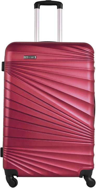 Actual product image Well Home Hard Shell Suitcase Set with Toiletry Bag