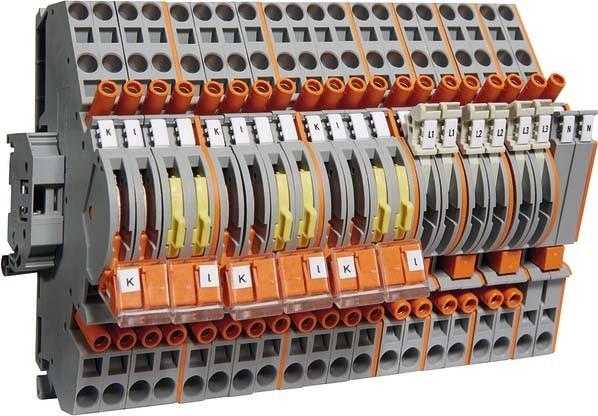 Produktbild Hager HAG KL13BC Wandler-Reihenklemmleiste 20p 1,5-6qmm schraublos (Diverse)