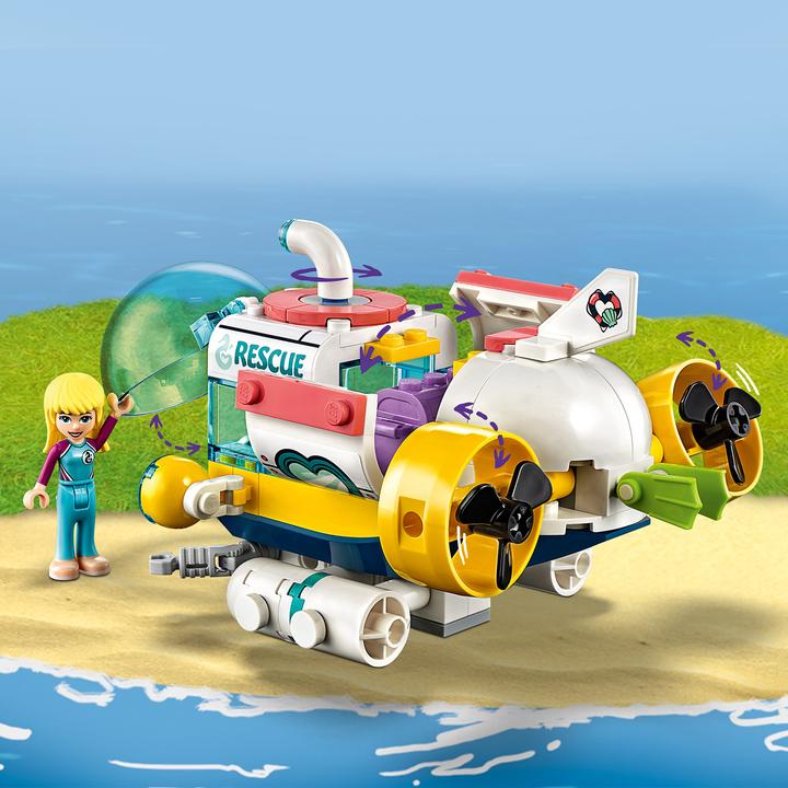 Actual product image LEGO Lifeboat for dolphins (41378, LEGO Friends)