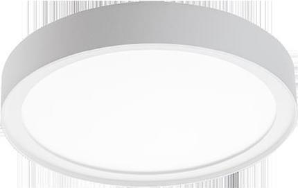 Produktbild Sg Anbauleuchte DISC 290 weiss 606035 17W 1990lm 3000K UGR22 IK10 IP20 D290mm (1990 lm)