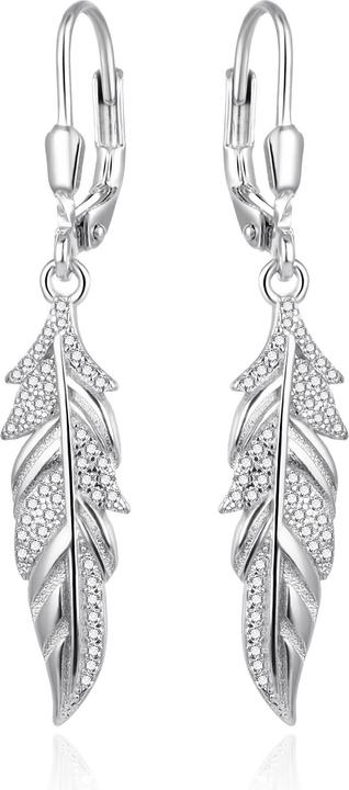 Immagine prodotto Agato - Silver dangle earrings Tickets AGT-E107LW (Argento)