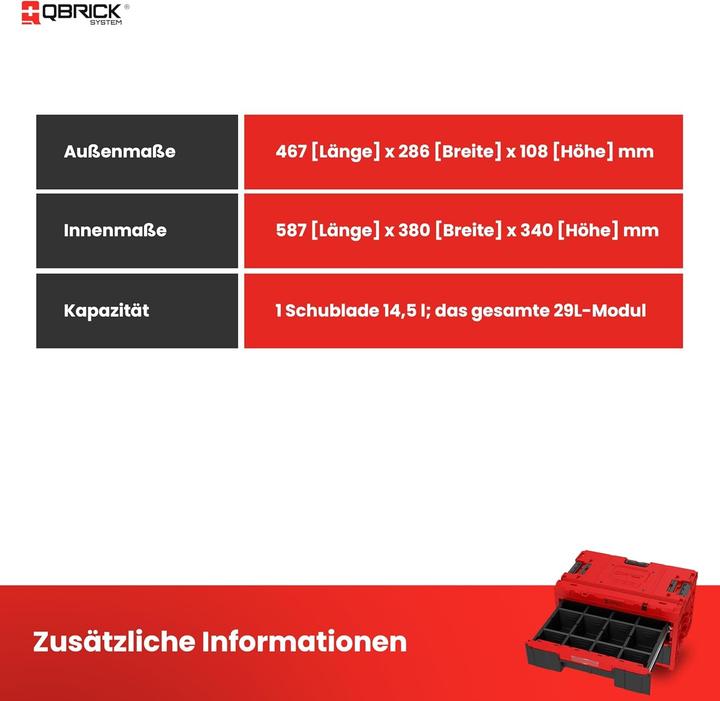 Actual product image Qbrick System ONE