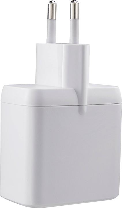 Produktbild Voltcraft USB Charger, 2x USB-A, 24W, white (24 W, 2 Ports)