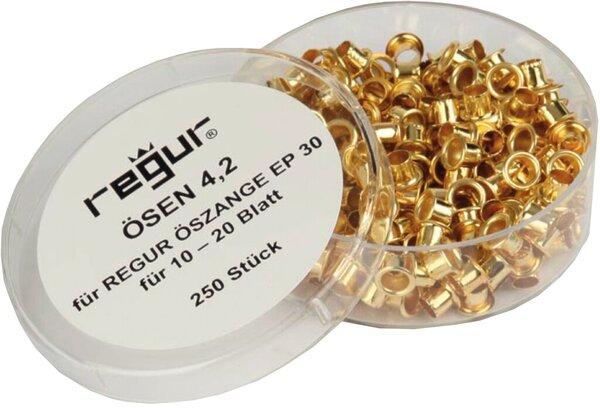 Actual product image Magni Eyelets 4,2mm for EP 30 punch and eyelet pliers, 250 pieces for 10 - 20 sheets for contracts, for (250 x)