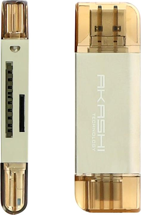 Akashi Altsdreader3in1 (Micro USB, USB, USB-C)