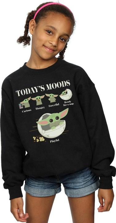 Produktbild Star Wars The Mandalorian The Child Moods Sweatshirt Mädchen (116)
