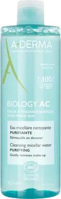 Actual product image A-Derma BIOLOGY AC Micellar Cleansing Lotion Lot (Micelle water, 200 ml)