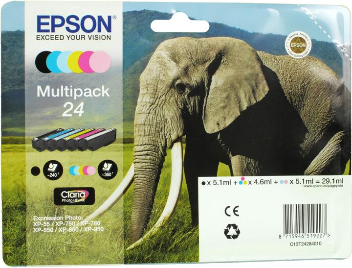 Epson Multipack 24, Claria Photo HD (M, C, Y, FC, LC, LM)