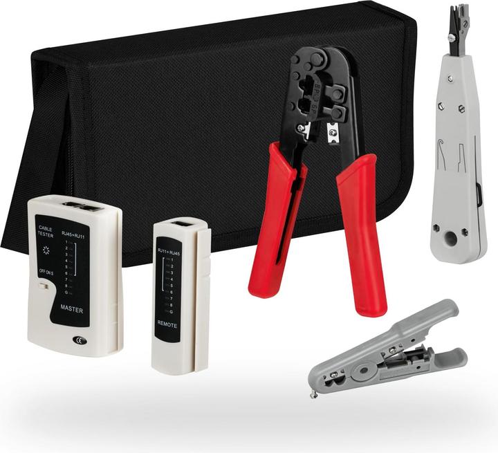 M-Cab Network Tool Set W/ Bag. 4 Pcs (Werkzeug)