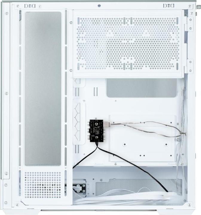 Produktbild Zalman Boitier Moyen Tour ATX P40 Prism RGB avec panneaux vitrés (Blanc) (ATX, mATX, Mini-ITX)