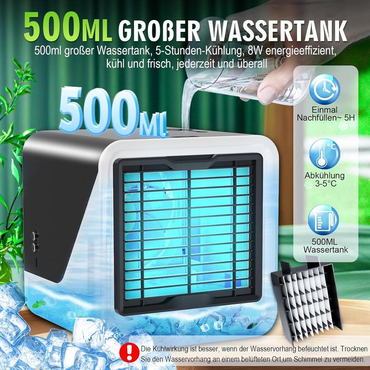 Produktbild Auiffer 3-in-1 Mini-Klimagerät mit Nachtlicht