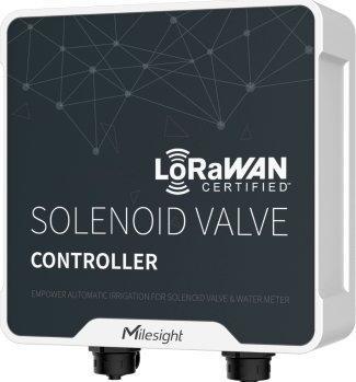 Milesight controllore elettrovalvola iot lorawan uc512