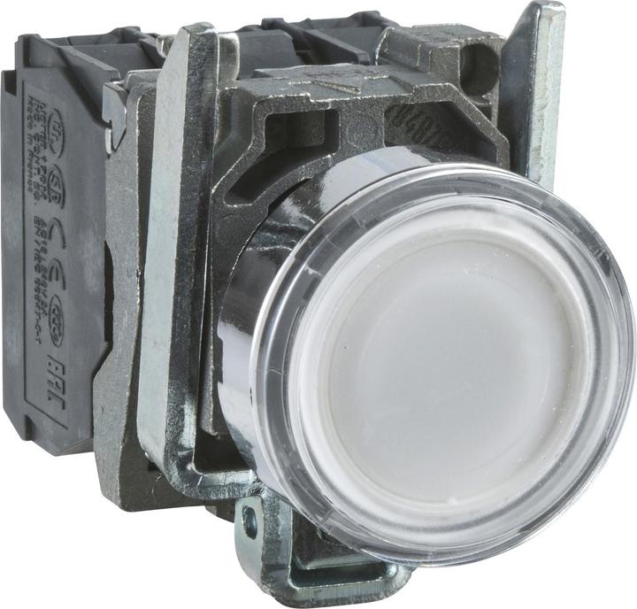 Actual product image Schneider Electric Illuminated push-button, metal, complete, XB4BWCUST03