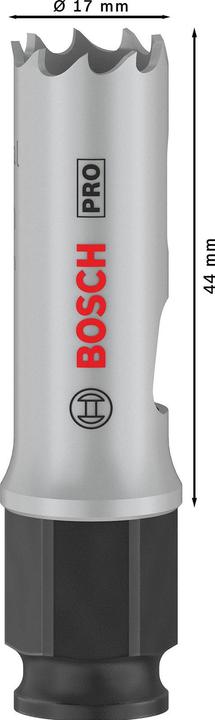 Produktbild Bosch Professional Zubehör PRO Multi Material PC Plus Lochsäge, 17 mm (17 mm)