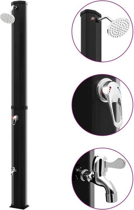 Produktbild vidaXL Solardusche