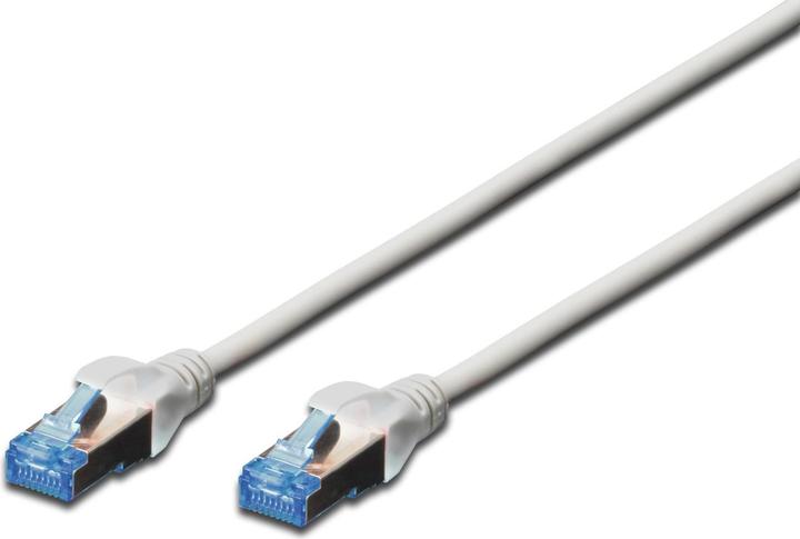 Produktbild Digitus Ecoline patchkabel - 5 m - grå (SF/UTP, CAT5e, 5 m)