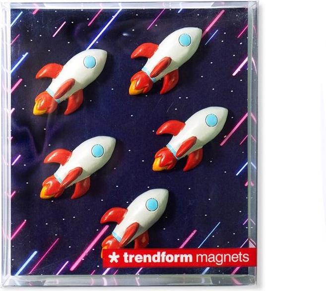 Actual product image Trendform Magnets ROCKET Set of 5 (5 x)