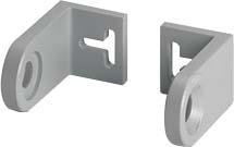 Produktbild Meyer Befestigungswinkel-Set sw mitBefestigungsmat. 1270299940