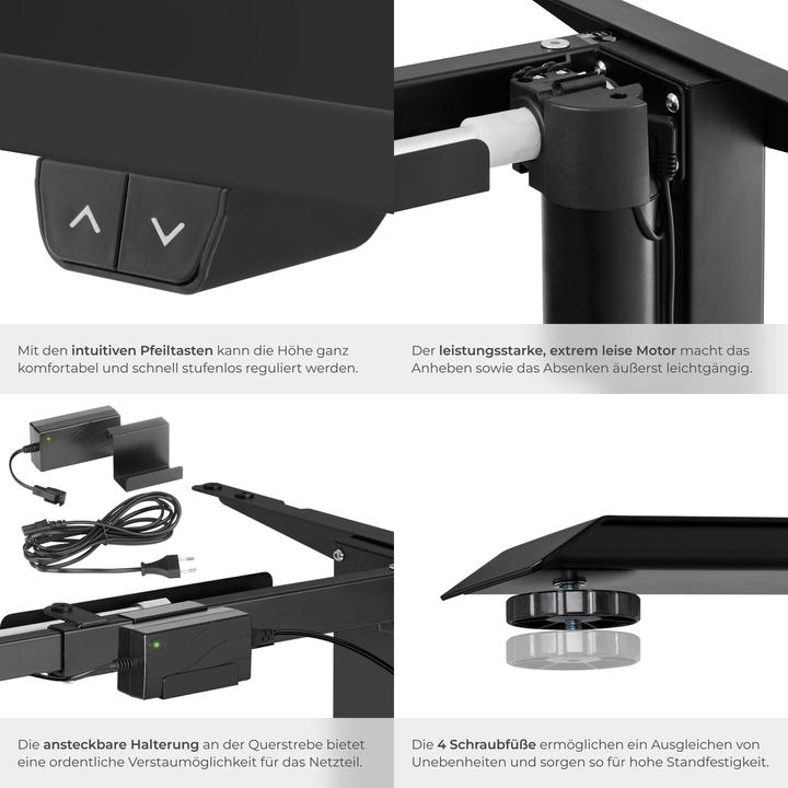 Image du produit tectake Bureau assis debout