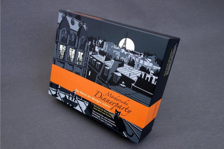 Actual product image Murderous dinner party The mystery of the bloody scissors (German)