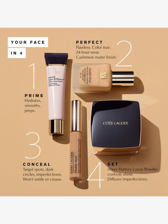 Actual product image Estée Lauder Double Wear Stay In Place (No. 2C4 - Ivory Rose)