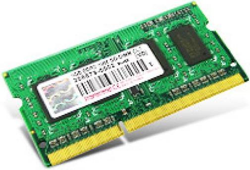 Produktbild Transcend Memory 4 GB (1 x 4GB, 1066 MHz, DDR3-RAM, SO-DIMM)