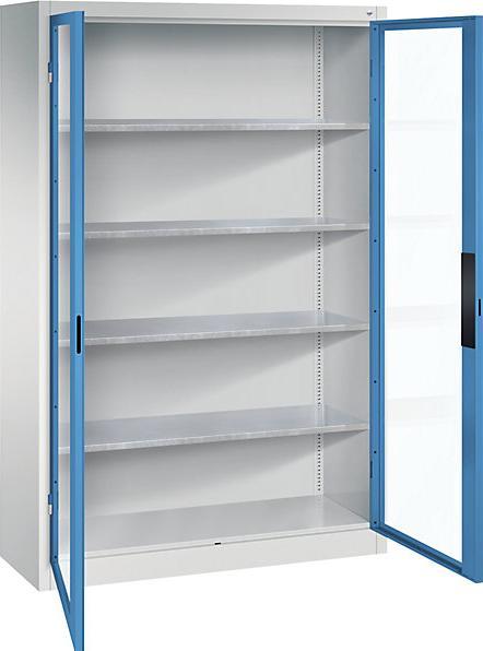 Actual product image C+P Vision panel double door cupboard (120 cm, 195 cm)