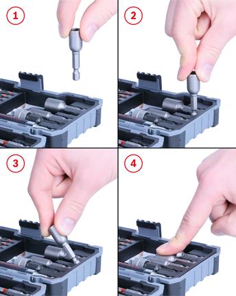 Immagine prodotto Bosch Professional Zubehör Set di punte per cacciavite (Esagonale)