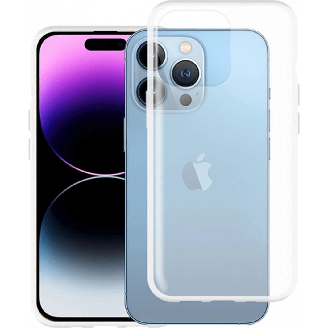 Just in Case TPU Back Cover Durchsichtig Apple iPhone 14 Pro Max (Apple iPhone 14 Pro Max), Smartphone Hülle, Transparen...