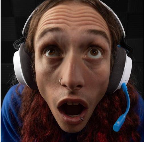 Actual product image Skullcandy SLYR Pro Playstation Gaming Wired Over Ear (Cable, Wireless)