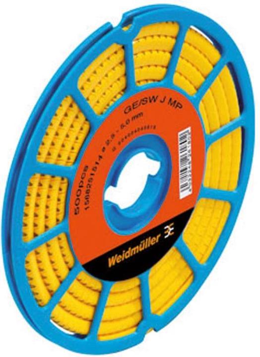 Actual product image Weidmüller Cable marker 2 ge Core Kst Ř3-5mm 1868811523