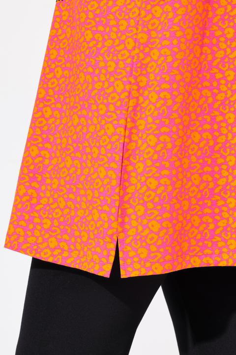 Produktbild Miamoda Longshirt, Leomuster, Glitzer-Statement, 3/4-Ärmel (42)