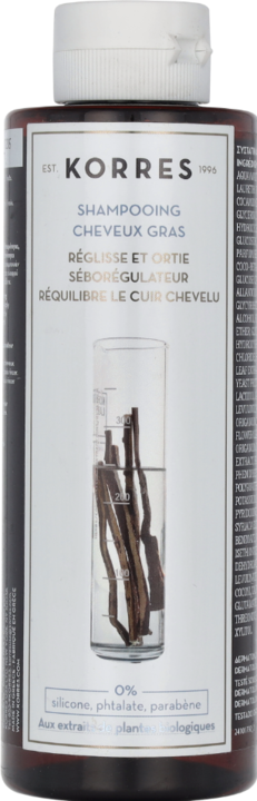 Actual product image Korres Liquorice & Urtica (250 ml, Liquid shampoo)