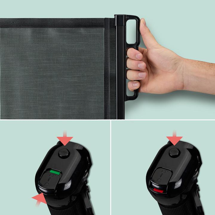 Image du produit Relaxdays Barrière de sécurité extensible (70 cm)