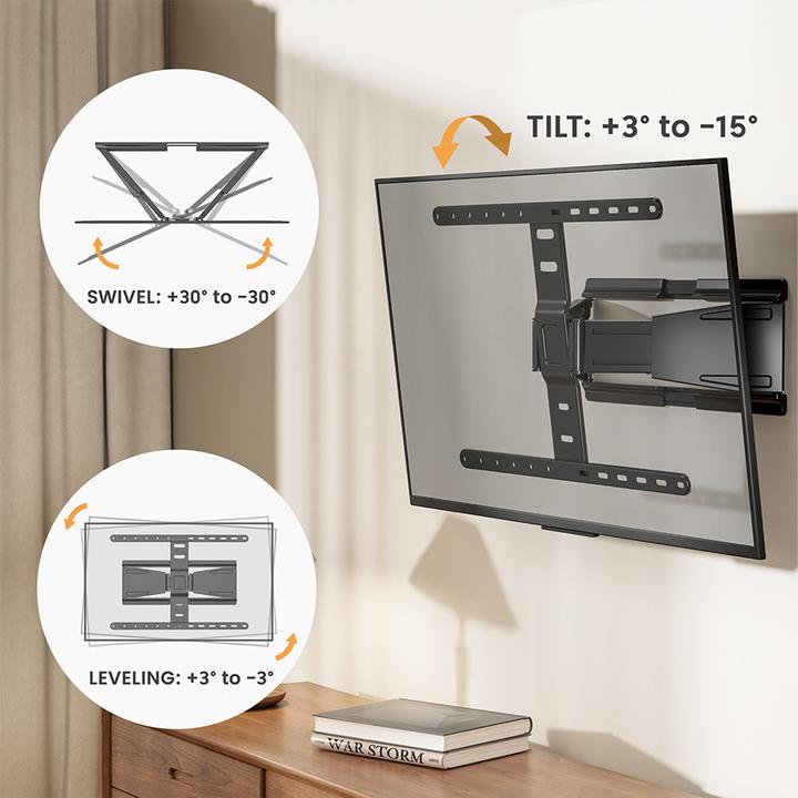 Immagine prodotto Value Ultra-Slim Full-Motion (Muro, 50 kg, 43" - 90")