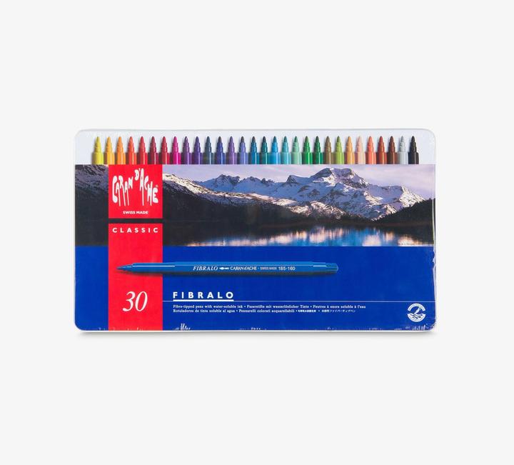 Immagine prodotto Caran d'Ache Fibralo Metallschachtel (Multicolore, 30 x)