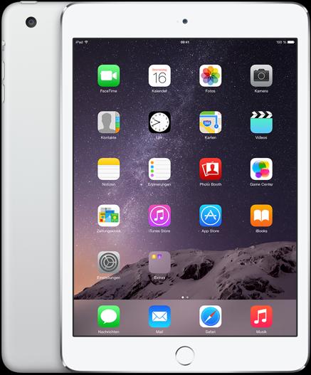 Apple iPad mini 3 (7.90", 16 GB, Silver)