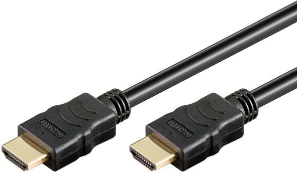 Hapena 76015 1.5m SBPack Video Cable HDMI Type A - Cable - Digital/Display/Video (1.50 m, HDMI, 2.0)