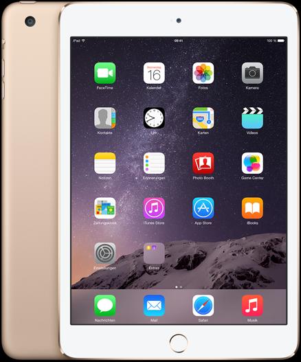 Apple iPad mini 3 (4G, 7.90", 128 GB, Gold)